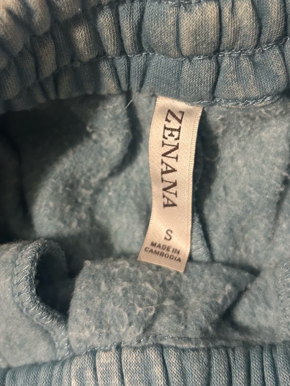 Zenana Outfitters Ash Blue Wide-Leg Pants NWOT - Picture 2 of 4